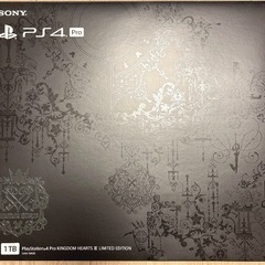 PS4Pro キングダムハーツ3 LIMITED EDITIONの画像