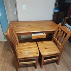 ダイニングセット　（チェア×２）の画像