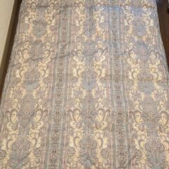 12/8迄・【美品】西川　羽毛掛けふとん シングルロング