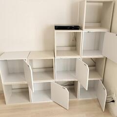 キューブボックス 棚の画像