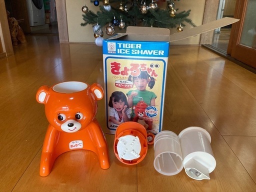TIGER アイスシェーバー かき氷機　ABF-100 オレンジ