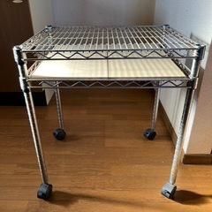 決まりました。スチール棚