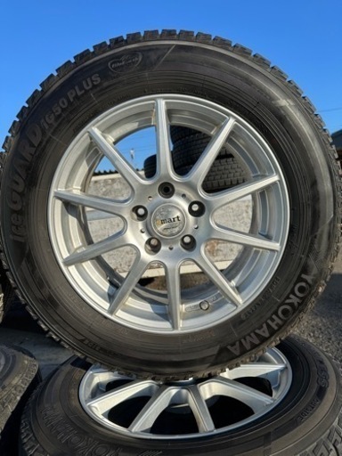 使用回数少　スタッドレス　ヨコハマタイヤ　アイスガードiG50プラス　205/65R16 ガリ傷なし