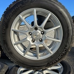 使用回数少 スタッドレス ヨコハマタイヤ アイスガードiG50プラス 205