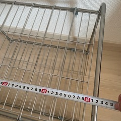 ステンレスラック　キッチンの画像