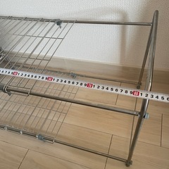 ステンレスラック　キッチンの画像