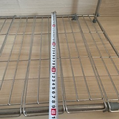 ステンレスラック　キッチンの画像