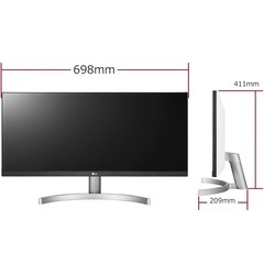 LG モニター ディスプレイ 29WK600-W 29インチ/21:9 ウルトラワイド/HDR対応/IPS 非光沢/HDMI×2、DisplayPort/スピーカー搭載 
の画像