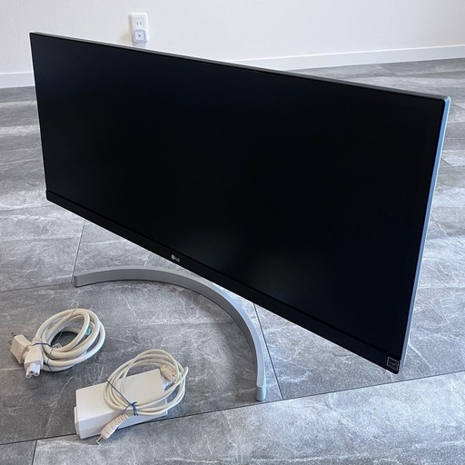 LG モニター ディスプレイ 29WK600-W 29インチ/21:9 ウルトラワイド/HDR対応/IPS 非光沢/HDMI×2、DisplayPort/スピーカー搭載