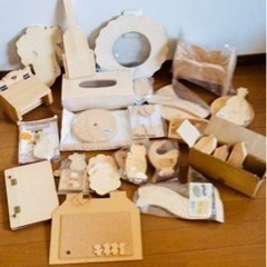 新品　トールペイント 白木 素材 木 ハンドメイド