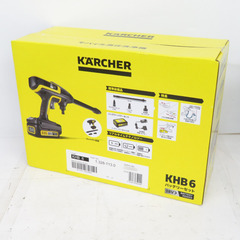 KARCHER ケルヒャー 18V 2.5Ah モバイル高圧洗浄機 KHB 6 バッテリーセット 1.328-113.0 未開封品 【工具専門店 テイクハンズ金沢野々市店】の画像