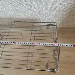 キッチン　ステンレスラックの画像