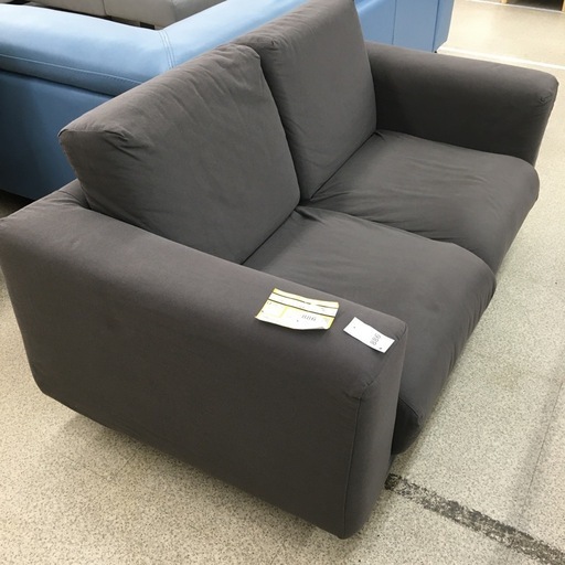 【店頭引き取り限定】無印良品　2人掛けソファ　ブラウン