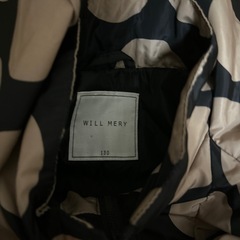 キッズ　willmery 130 上着の画像