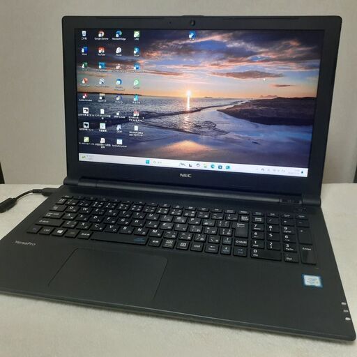 【お取引決定しました】NEC　15インチ　薄型　core i3　8GB　SSD　カメラ　Wi-Fi　Bluetooth　Microsoft office2021　マルチ　テンキー　Windows11　①