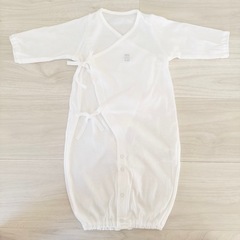 【美品】赤ちゃんの城 ドレスオール 肌着 50-70cm 綿100%