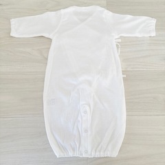 【美品】赤ちゃんの城 ドレスオール 肌着 50-70cm 綿100%の画像
