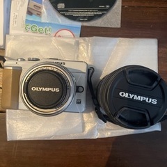 オリンパス OLYMPUS E-PL1 ダブルズームキットホワイト