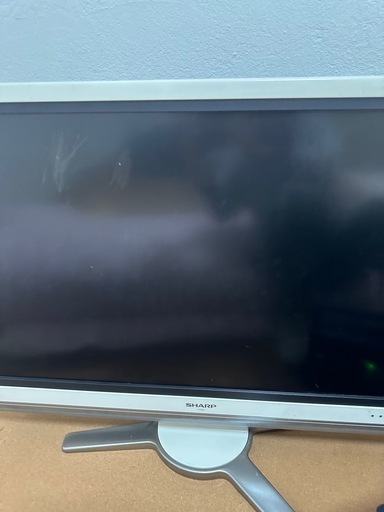 2009年製シャープ37型テレビ・Blu-ray再生可能