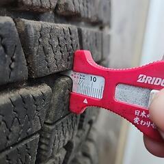 日産 鉄ホイールの画像