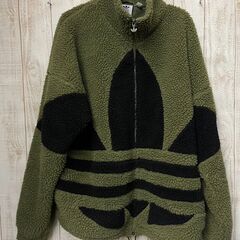  adidas アディダス オリーブ シェルパ ボアジャケット ...