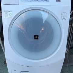 SHARP9kg ドラム式洗濯乾燥機ES-V220の画像