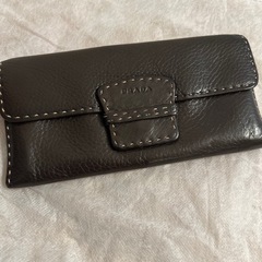 美品　PRADA プラダ 長財布 牛革の画像