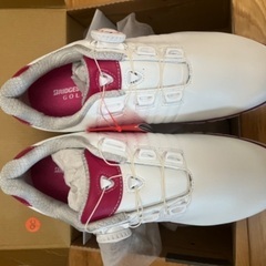 ゴルフシューズ　レディース　24.5cmの画像