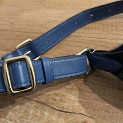 美品　レア coach コーチ ウエストポーチ　ネイビーの画像