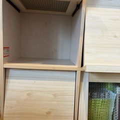 断捨離中☺︎カントリー調の白い飾り棚♡本棚収納♡棚可動式の画像