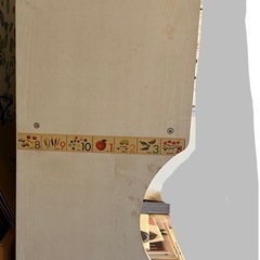 断捨離中☺︎カントリー調の白い飾り棚♡本棚収納♡棚可動式の画像