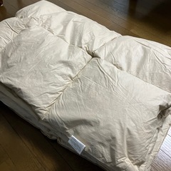 羽根布団　掛け布団　美品
