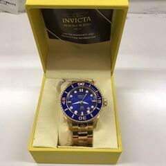 INVICTA　腕時計　ゴールド×ブルー【ジャングルジャングルイ...