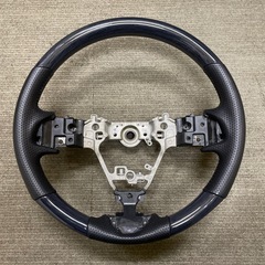 ダイハツ タント LA600S 後期 ウェイク 後期 タンク ルーミー ジャスティ トール ガングリップ ステアリング
 ハンドル 黒木目 
