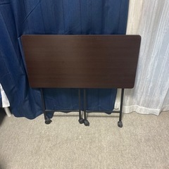 キャスター付き在宅ワーク用テーブル　高さ75cmの画像