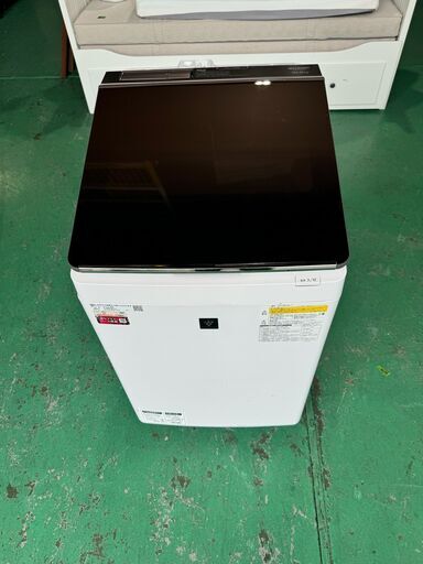 大阪❗️♻️エコマックス♻️配送も可⭕️「S703」⭐️SHARP2019年製⭐️ 洗濯機10キロ