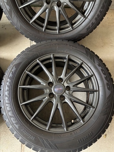 スタッドレスタイヤホイールセット sk5 225/60/R17