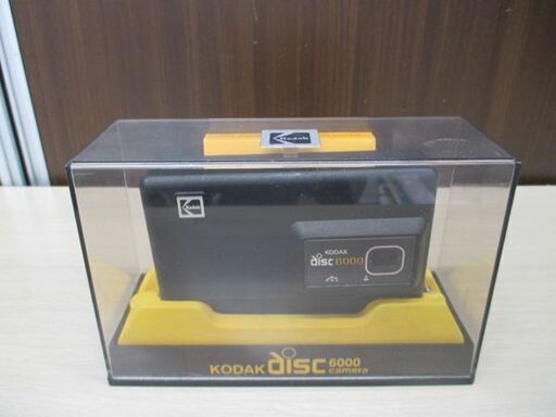 現状品 昭和レトロ kodak disc 6000 camera コダック ディスクフィルム×1個 カメラ ディスクカメラ 苫小牧西店