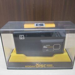 現状品 昭和レトロ kodak disc 6000 camera コダック ディスクフィルム×1個 カメラ ディスクカメラ 苫小牧西店の画像