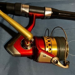 終了‼✓タマン竿 リール10000番 セット (M1294) 宮古島のその他の中古 