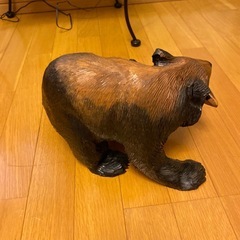 木彫りの熊・置物
の画像