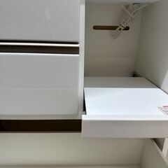ジモティ来店特価!! 食器棚 ニトリ アルミナ2 ホワイト J-11152