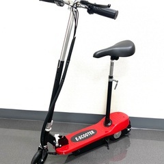 【決まりました】【美品】E-SCOOTER 電動スクーター バッ...