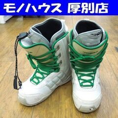 TOPAZ 24.0cm スノボブーツ ソフト ホワイト スノー...