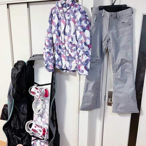 スノーボード、ウェア一式