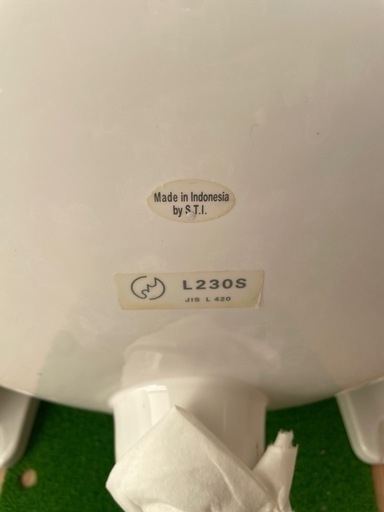 TOTO L230S ホワイト 半円形 洗面器