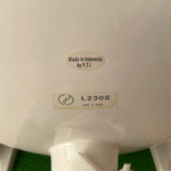 TOTO L230S ホワイト 半円形 洗面器