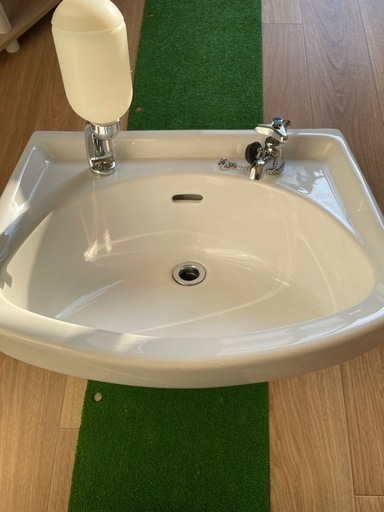 TOTO L230S ホワイト 半円形 洗面器