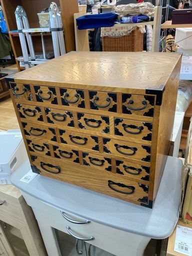 【トレファク高槻店】取りに来られる方限定！ナチュラルな薬箪笥（くすりたんす）のご紹介です！