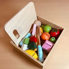 木製ままごと用品セット